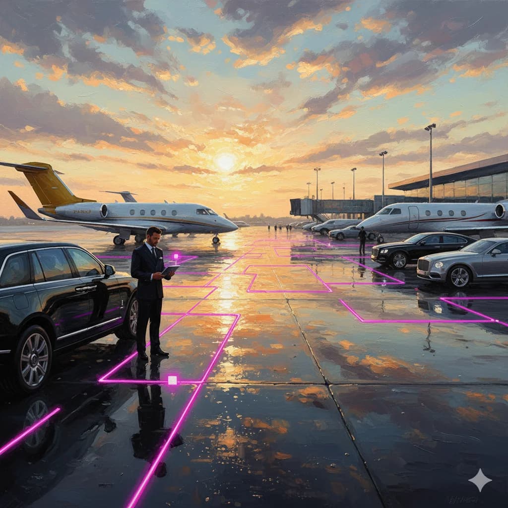 Airports valet setting