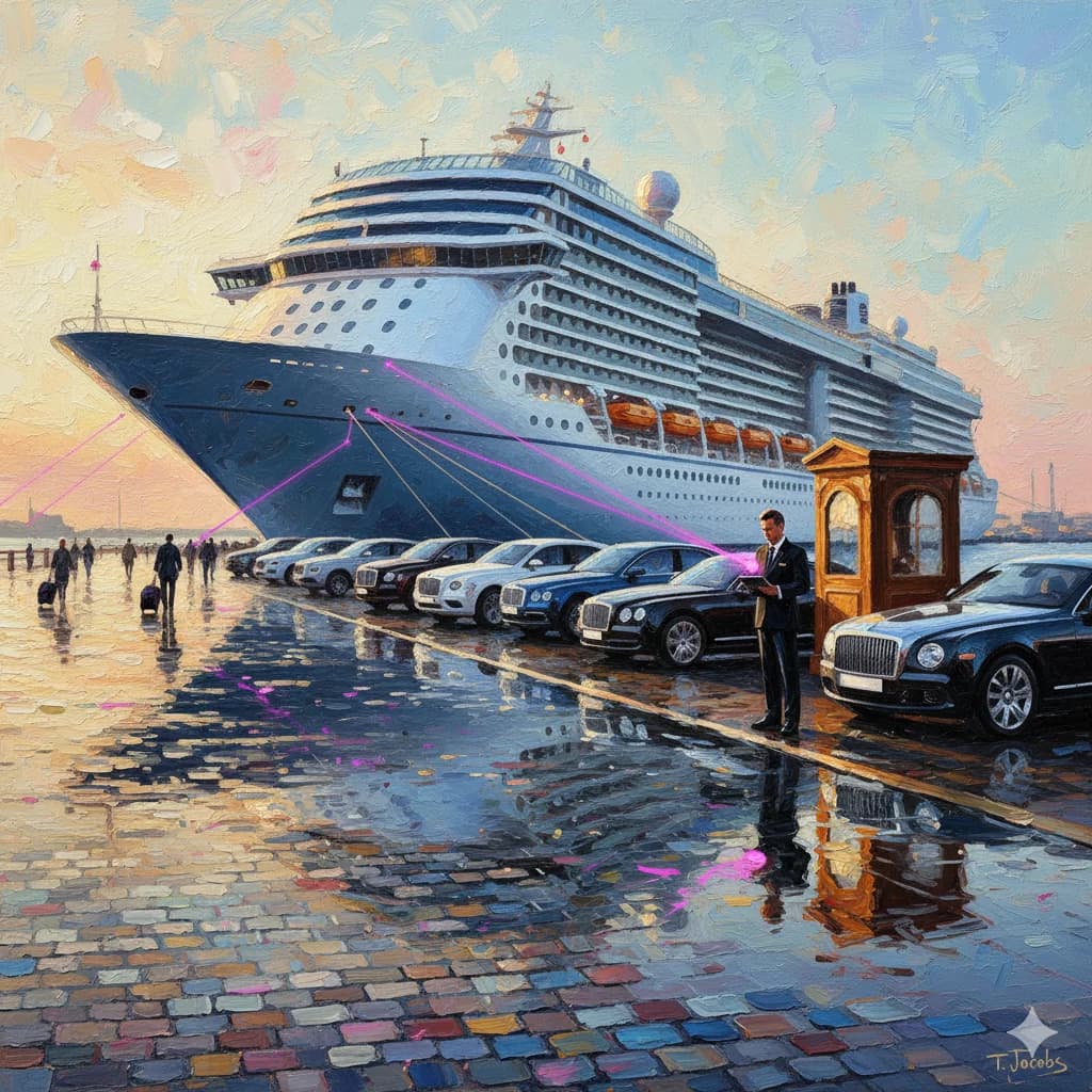 Cruise Ships valet setting