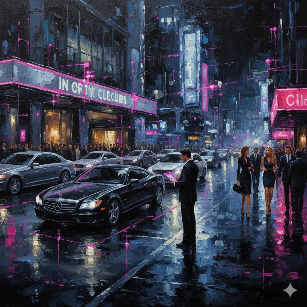 Night Clubs valet setting